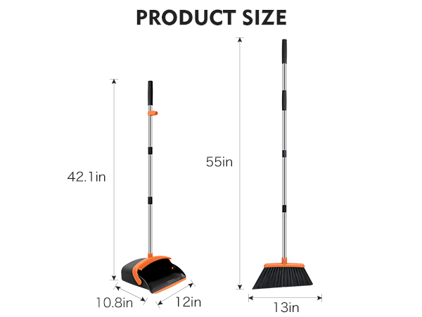 Broom and Dustpan Set