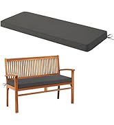 Zonamat Outdoor Bench Cushion Waterproof, 48x18 Inch Bench Cushion for Outdoor Furniture, Fade Re...