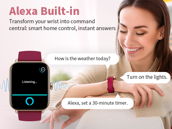 Pedometer, IP68 Waterproof Watches for Android iPhone, 101+ Sport Modes