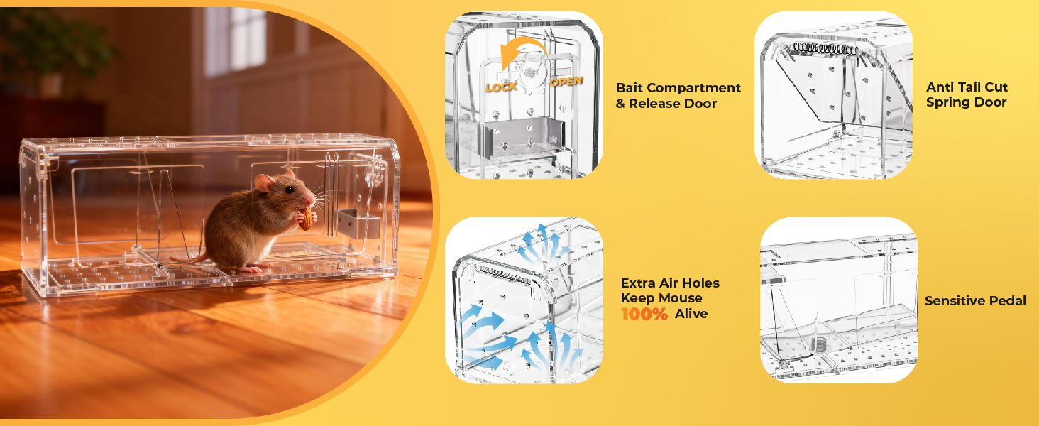 high quality mice traps