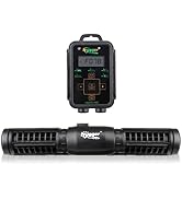 hygger 1850 GPH 18W Aquarium Wave Maker, Adjustable Cross Flow Pump with LED Display Controller, ...