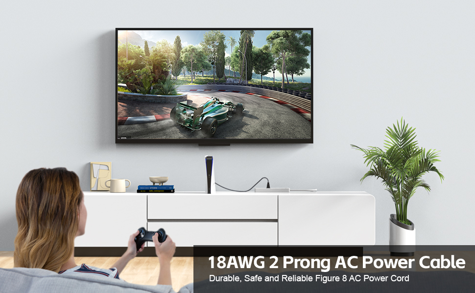 AC Replacement Power Cord