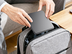 ROOFULL Slim and Portable RF31-M External CD/DVD Drive for Laptop