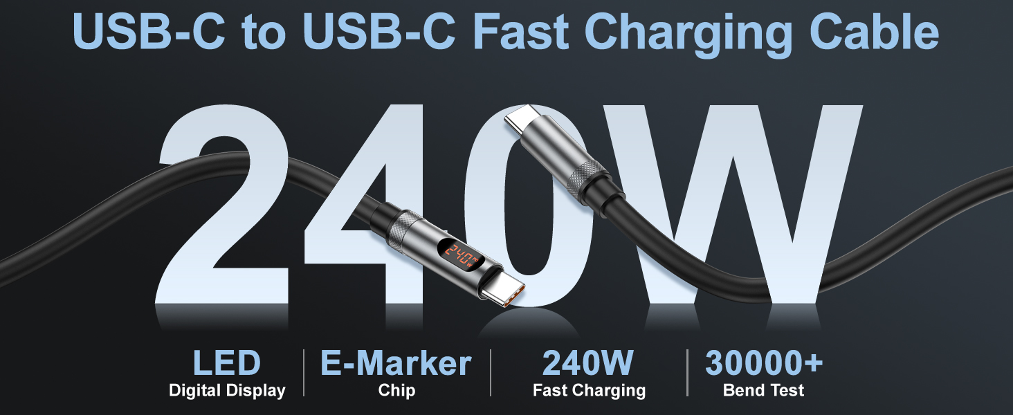 240w usb c cable