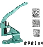 FLKQC Tech Craft/Industrial Use Manual Press Grommet Machine Heavy Duty with 1500 Grommets Eyelet...