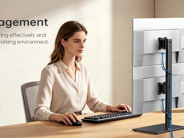 dual monitor mount
