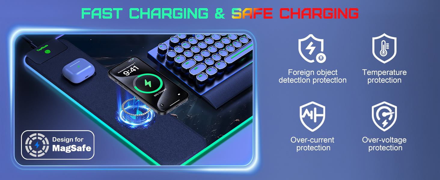 15W Fast wireless charging