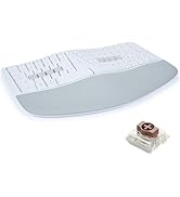 KINESIS mWave Ergonomic Keyboard (Windows or Mac Layout) | Mechanical Switches | Bluetooth &amp; USB ...