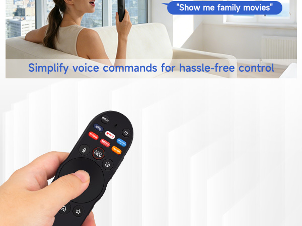 XRT270 Voice Remote for Vizio TV Remote