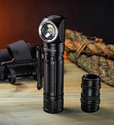 Sofirn HS40 Rechargeable Headlamp 2000 Lumens, Super Bright Headlamp Flashlight with 6500k SST40 ...