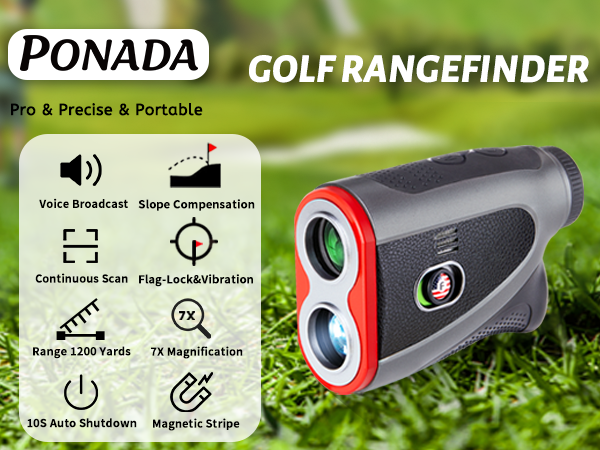 High-Accuracy Golf Rangefinder