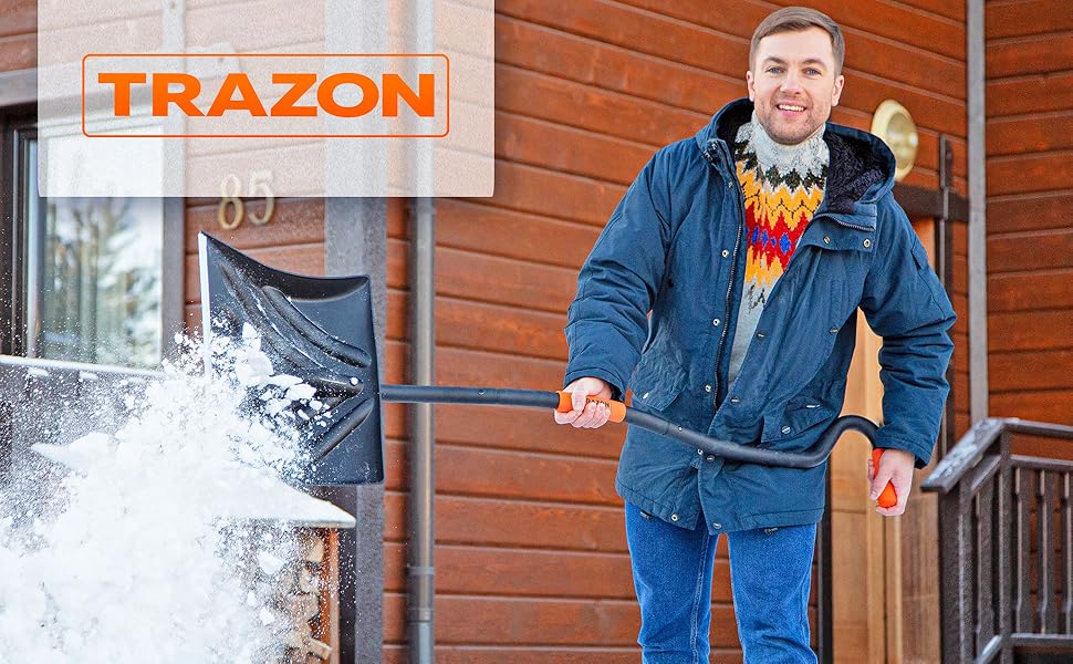 Ergonomic Snow Shovel