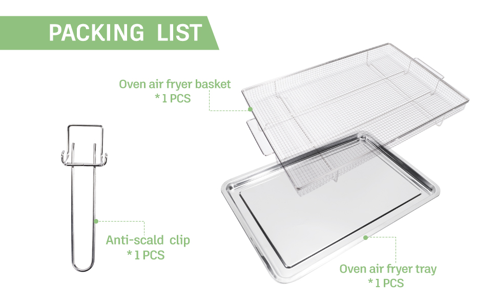 air fryer basket for oven,oven tray and basket,air fryer accessories