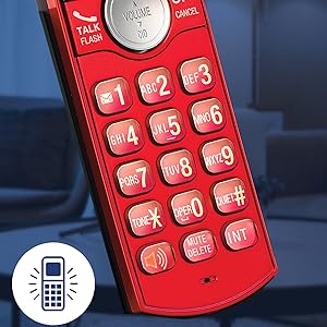 VTech, CS6919-16, Cordless Phone, Backlit Keypad and Display