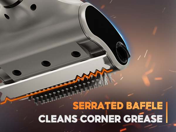 electric grill cleaner for outdoor grill