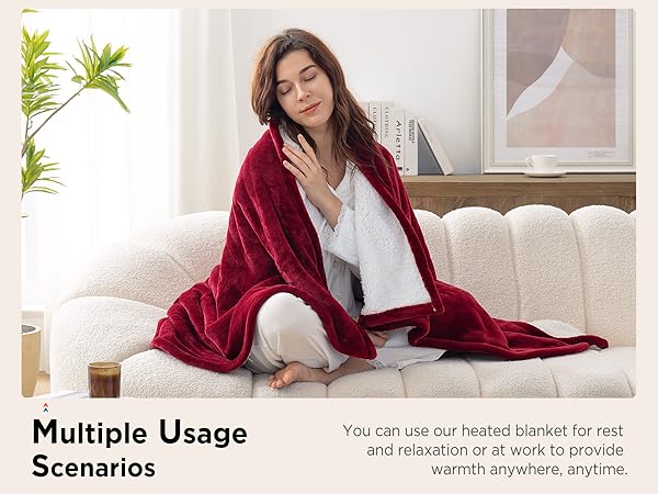 heated throw blanket