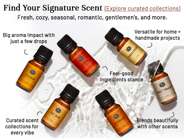 Fragrance Oils for Diffusers for Home Spice Set Fragrance Scents for Candle Making