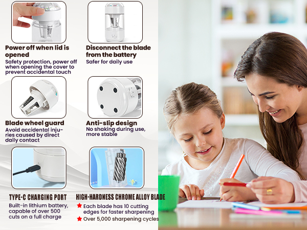 Fully Automatic Electric Pencil Sharpener