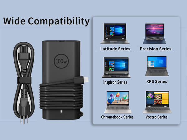 dell 100w laptop charger usb c
