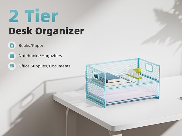 black desk organizer