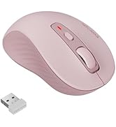 EWEADN C1 Wireless Mouse for Laptop, 2.4GHz and Bluetooth Silent Mouse for Small &amp; Middle Hand, 4...