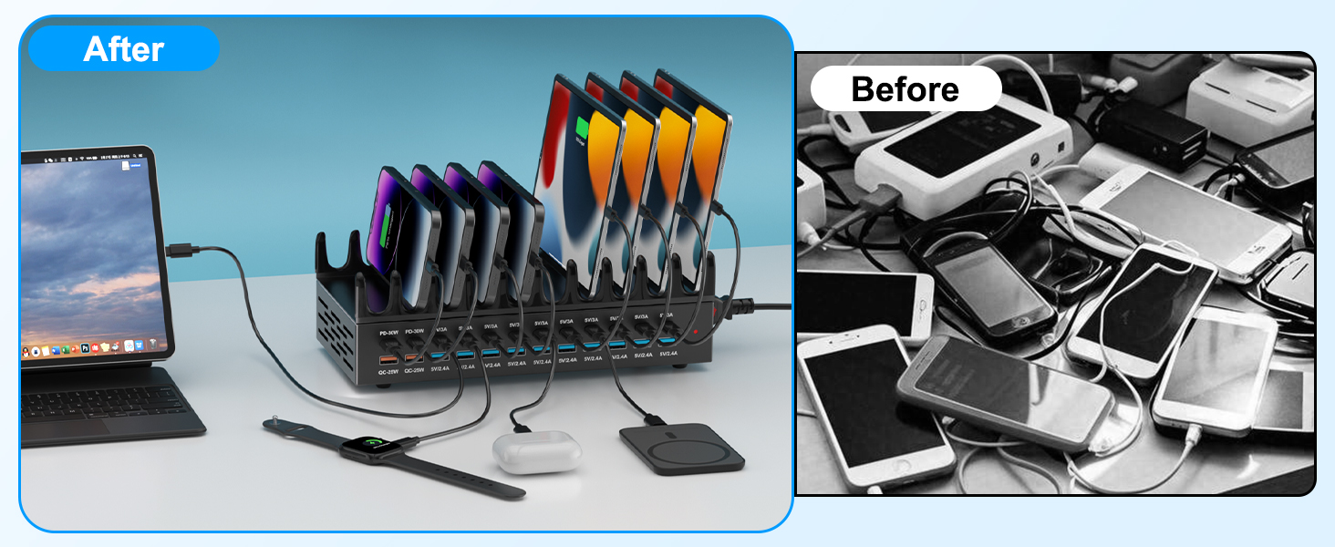 phone charging station