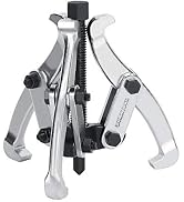 DURATECH 3-Inch 3-Jaw Gear Puller, CR-V Steel, Fully Assembled | Black Phosphated, Anit-Slip, Cor...