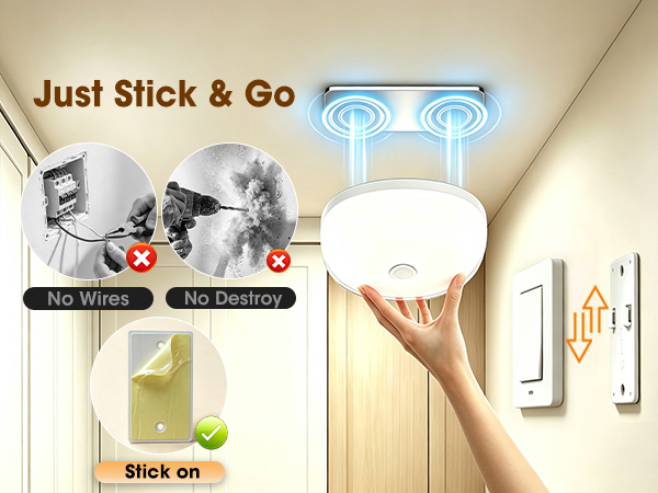 wireless ceiling light