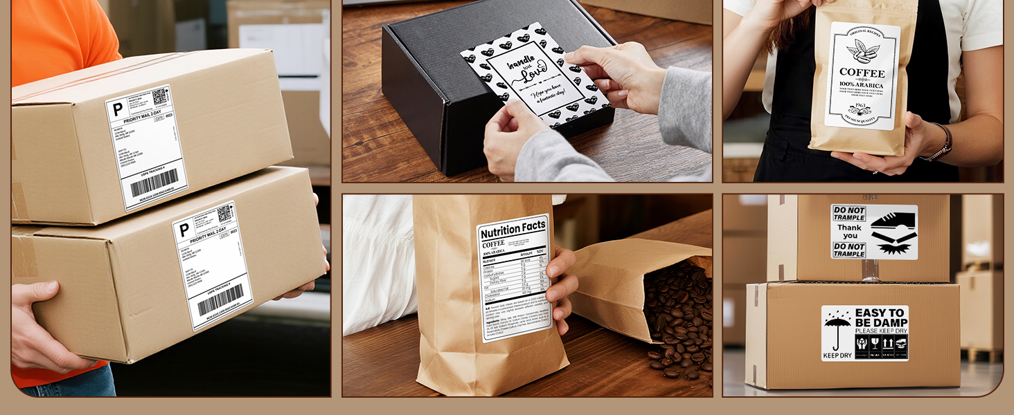 4x6 thermal labels