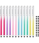Stylus Pens for Touch Screens 12 Pack, Linfanc High Sensitivity and Precision Capacitive Stylus P...