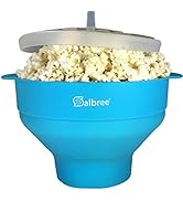 The Original Salbree Microwave Popcorn Popper Machine, Silicone Popcorn Maker, Collapsible Microw...
