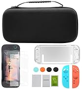 12 in 1 Protection Accessories Kit for Nintendo Switch 2 2025 Model - Carrying Case, Tempered Gla...