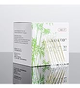 AMRANKUO Bamboo Wooden Toothpicks With Individually Wrapped Package| 2000-Count Round Toothpicks|...
