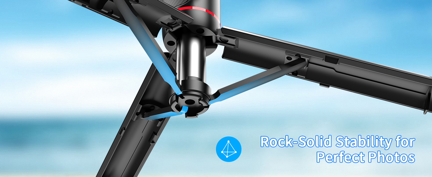 selfie stick, tripod, light