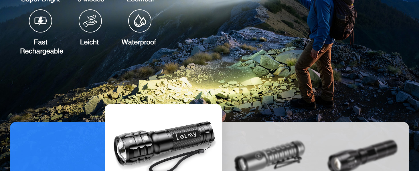 flashlight rechargeable