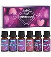 SALUBRITO Romance Essential Oils Set, Couple Gift - Love Potion, Cupid's Kiss, Sweet Heart, Sugar...
