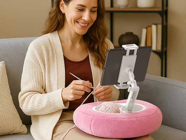 kindle stand pillow