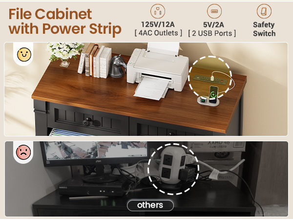 lateral file cabinet