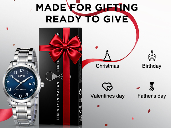 easy to read watch mens