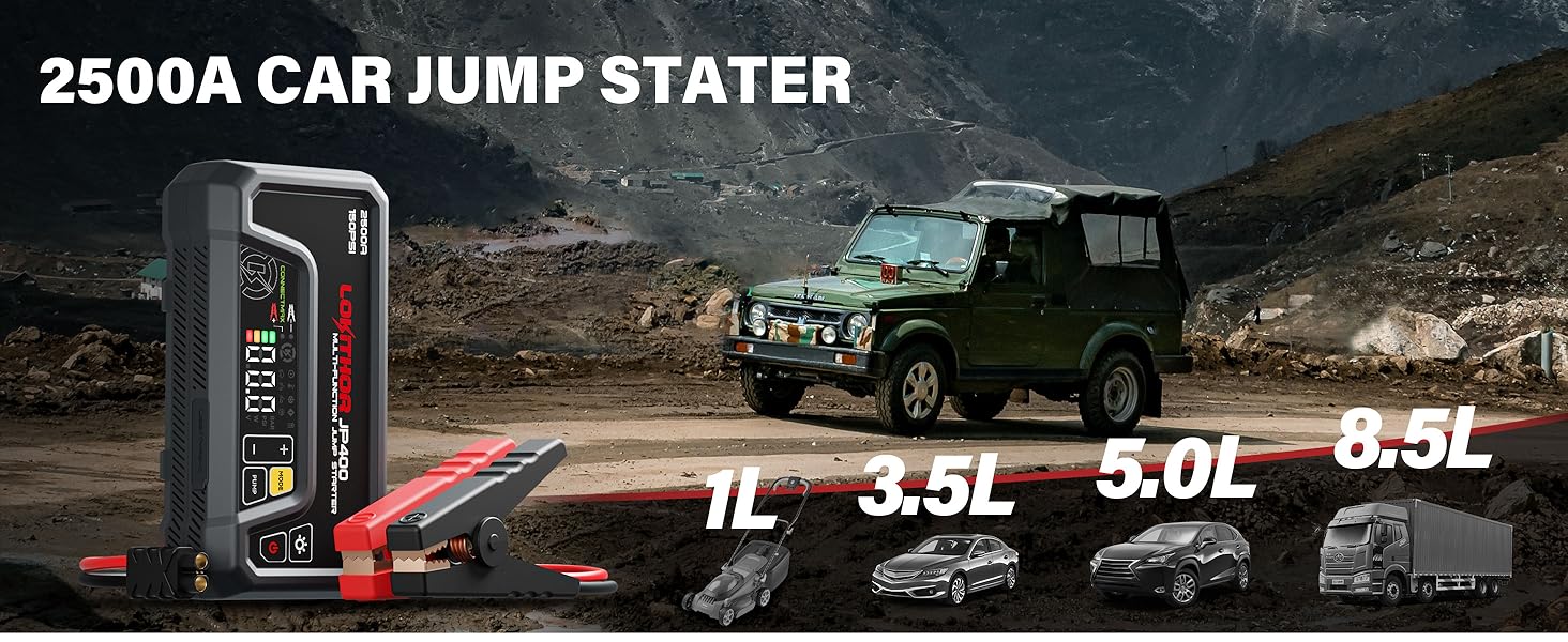 battery jumper starter portable