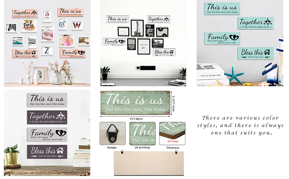 There are various color styles, and there is always one that suits you.