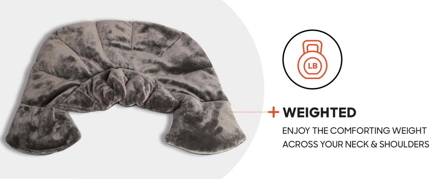 Sleep Therapy Sound Soother Machine Neck Pad Heating Wrap Shoulder Gifts Heat