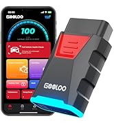 GOOLOO DEEPSCAN DS100 OBD2 Scanner Bluetooth,All System Diagnostic Tool Car Code Reader for iOS &amp;...