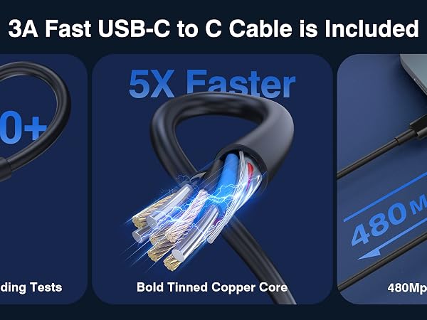 super fast charging cable type c