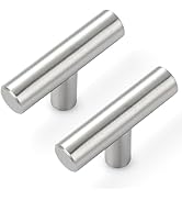 Estmoon 30 Pack Cabinet Knobs Brushed Nickel Cabinet Handles, Stainless Steel Single Hole Kitchen...