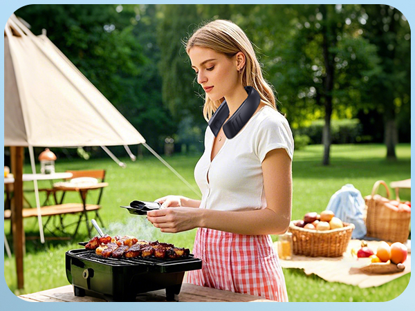 neck fan rechargable portable neck fan foldable neck fan personal fan neck fans that blow cold air