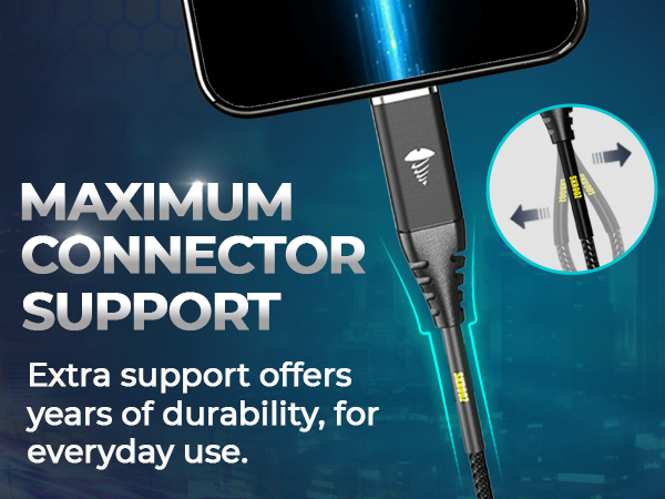 samsung charger fast charging cord has multi-strain relief