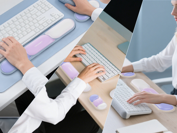 Silicone Gel Wrist Rest for Computer Keyboard