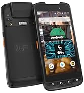 SVANTTO Android Barcode Scanner, 4+64GB Flash, 1D/2D/QR Zebra Scanner, Full-Screen 5" Android 11 ...