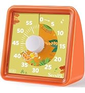 Secura 60-Minute Visual Timer, Countdown Timer for Kids, Classroom Timer, Kids Timer, Pomodoro Ti...